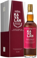 Виски «Kavalan Oloroso Sherry Oak» в подарочной упаковке, 0.7 л