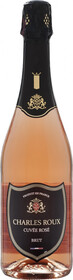 Игристое вино Charles Roux Cuvee Rose Brut Veuve Ambal - 0.75л