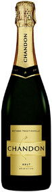 Вино игристое белое брют «Chandon Brut» с защищенным географическим указанием, 0.75 л