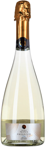 Вино игристое белое полусладкое «Vigna Nuova Prosecco», 0.75 л