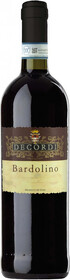 Вино красное сухое «Bardolino Decordi», 0.75 л