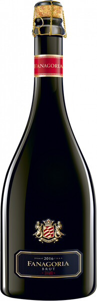 Вино игристое белое брют «Фанагория» географическим указанием Кубань Таманский полуостров, 0.2 л