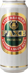Пиво «Faxe Premium» в жестяной банке, 1 л
