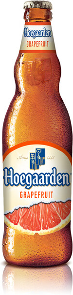 Напиток пивной осветленный HOEGAARDEN Grapefruit нефильтрованный пастеризованный, 4,6%, 0.47л Россия, 0.47 L