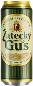Пиво «Zatecky Gus» в жестяной банке, 1 л