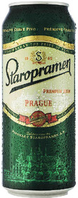 Пиво «Staropramen» в жестяной банке, 0.5 л