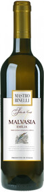 Вино белое полусладкое «Mastro Binelli Malvasia», 0.75 л