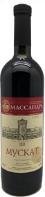 Вино Массандра Мускат Массандра розовое полусладкое 0,75л