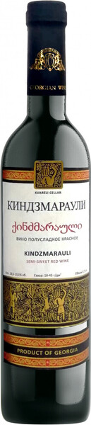 Вино красное полусладкое «Кварельский Погреб Киндзмараули», 0.75 л