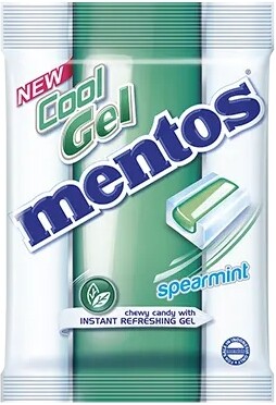 Жевательная резинка «Ментос Cool Gel Spearmint» 99 гр.