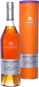 Коньяк французский «A. de Fussigny Petite Champagne Crus Du Cognac» в тубе, 0.7 л