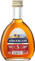 Коньяк Aivazovsky Armenian Brandy 5 Y.O. 0.05л