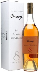Арманьяк «Darroze Les Grands Assemblages 8 ans d'age» в подарочной упаковке, 0.7 л