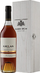 Арманьяк «Gelas Bas Armagnac» 1996 г., в деревянной коробке, 0.7 л