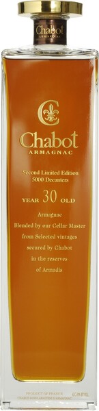 Арманьяк «Chabot 30 Years Old», 0.7 л