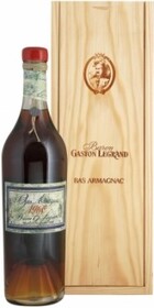Арманьяк «Baron G. Legrand 1960 Bas Armagnac» в деревянной подарочной упаковке, 0.7 л
