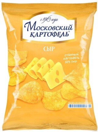 Чипсы «Московский картофель сыр» 30 гр.