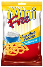 Луковые кольца Mini Free сметана, 45 гр., флоу-пак