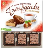 Торт вафельный Славянка Боярушка ореховый, 0.23кг