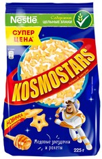 Завтрак готовый Kosmostars медовые звездочки и луны, 225г