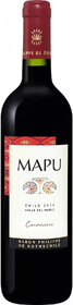 Вино Mapu Carmenere Maule Valley DO Baron Philippe de Rothschild 0.75л