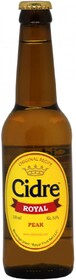 Сидр Cidre Royal Яблочный с грушей особый полусладкий газированный, 330мл