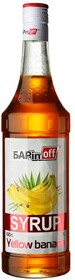 Сироп БАРinoff Желтый Банан 1л