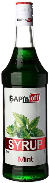 Сироп БАРinoff Мята 1л