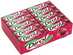 Жевательная резинка Дирол малиновый коктейль 13.6 г