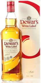 Виски Dewars White Label 0.75 л в коробке