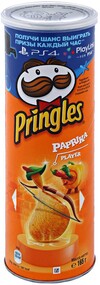 Чипсы Pringles паприка 165г