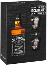 Виски Jack Daniel's, in box with 2 glasses 0.7 л