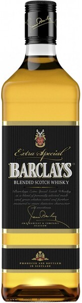 Виски шотландский Барклайс 3года 0,5л