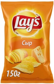 Чипсы картофельные Lays Сыр 150 г