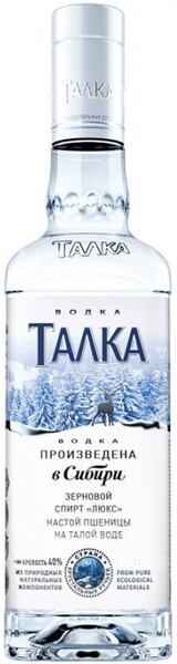 Водка особая Талка 40% 0,7л