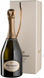 Игристое вино Dom Ruinart Blanc de Blanc Brut Champagne AOC (gift box) 0.75л