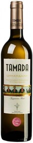 Вино Тамада Цинандали белое сухое 0,75л