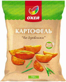 Картофель ОКЕЙ по-деревенски 750г