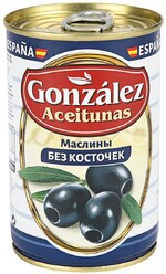 Маслины Aceitunas Gonzalez без косточек 0,3кг