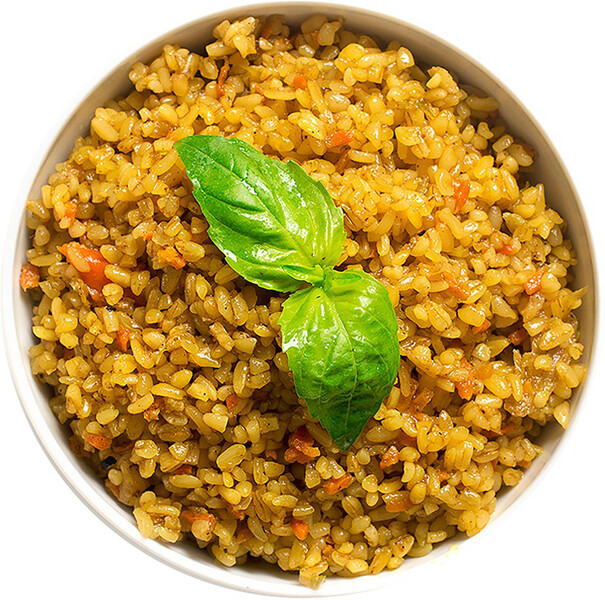 Булгур с овощами 