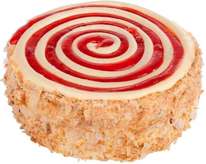 Торт «Фили-Бейкер» Наполеон клубничный, 900 г