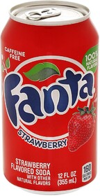 Напиток Fanta Strawberry (Фанта Клубника) 355мл