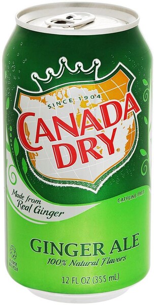 Напиток Canada Dry Ginger Ale (Канада Драй Джинджер Эль)