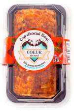 Сыр Coeur du nord Бюш в вяленых томатах 45% 130г