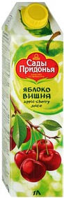 Сок Сады Придонья яблоко-вишня для детей с 3-х лет 1 л