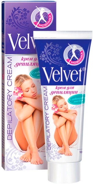 Крем для депиляции Velvet С лавандовым маслом