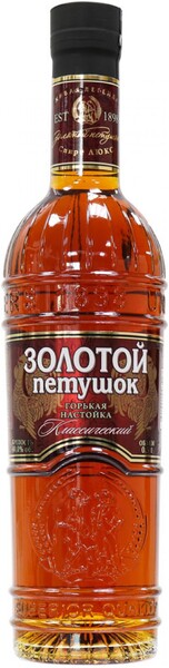 Настойка Золотой Петушок 40% 500мл