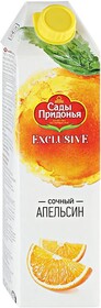 Сок Сады Придонья апельсиновый 100% без добавления сахара, 1л