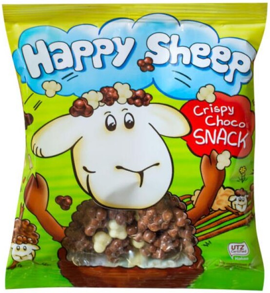 Снек Zentis Happy Sheep шоколадный 100г