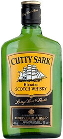 Виски шотландский «Cutty Sark», 0.35 л